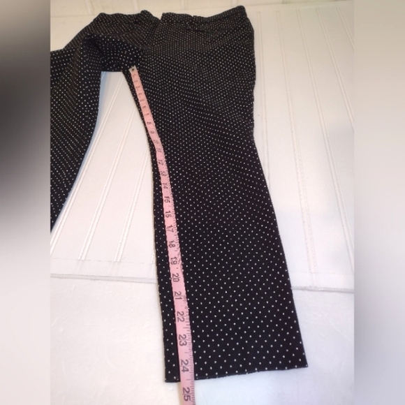 Gap women's black and white skinny ankle pants size ( 12 R) - Picture 10 of 13